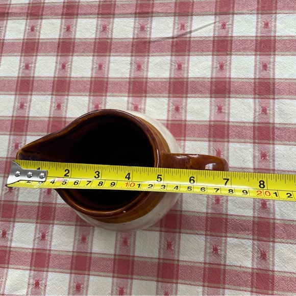 Vintage Handmade Ceramic Pitcher - Picture 6 of 7